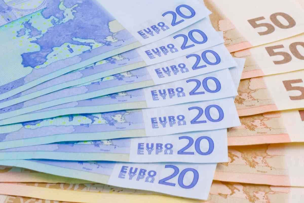 Banconote 20 e 50 euro