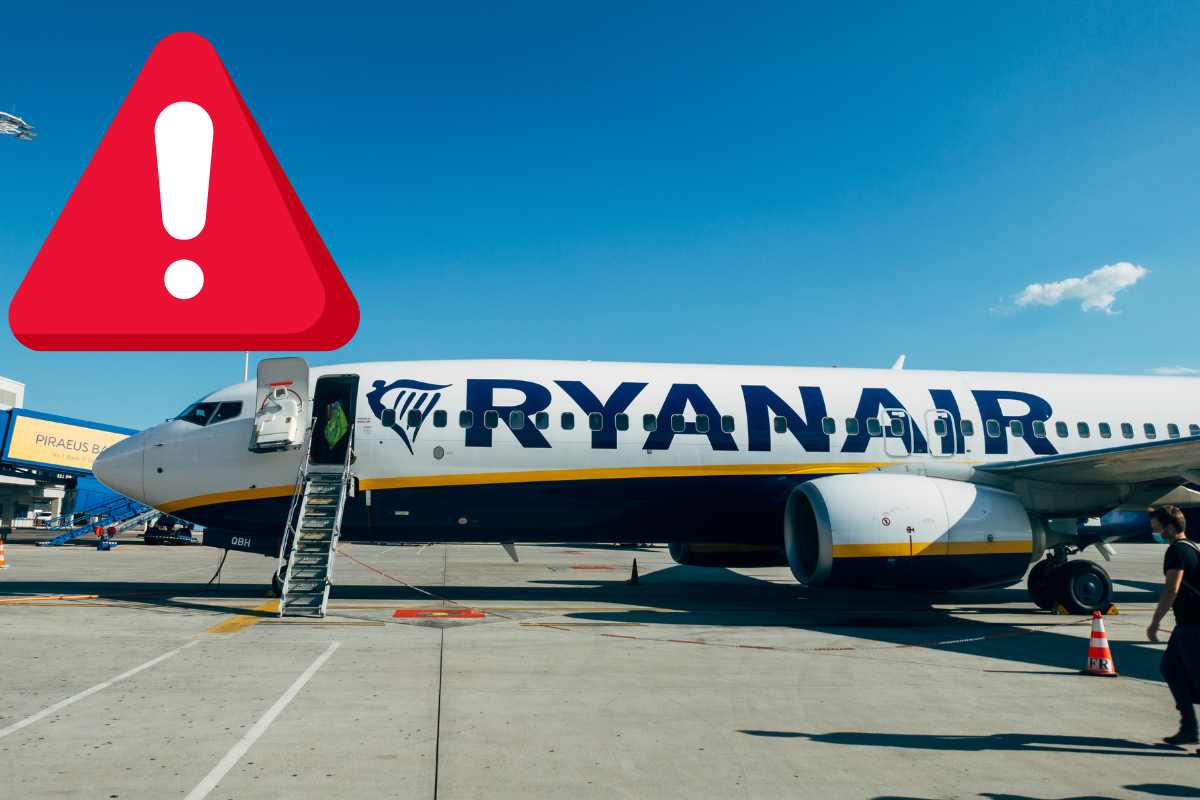 Ryanair, allarme per i viaggiatori
